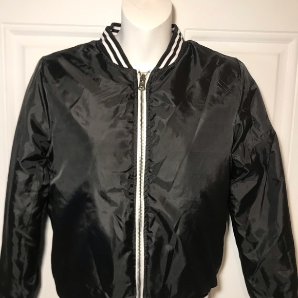 Girls 9/10 reversible bomber jacket - Picture 4 of 6